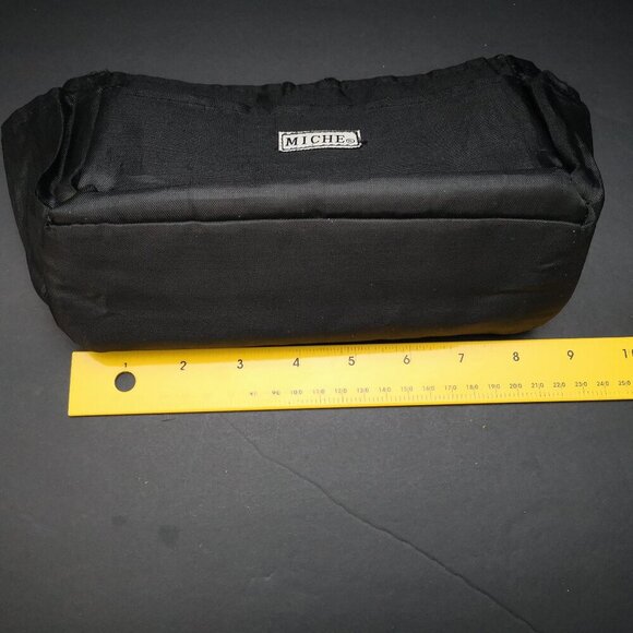 2 / $30.00 - Miche Black Fabric Handbag Organizer Insert with Numerous Pockets - Picture 8 of 9
